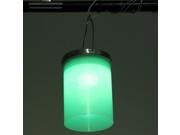 Waterproof IP65 Solar Powered Hanging Cylinder Outdoor Light LED Landscape Lantern Lamp Colorful Light Color