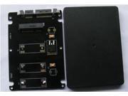 1PC Mini PCIE mSATA SSD To 2.5 SATA3 Adapter Card With Case Black 7mm New