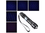 Kaleidoscopic Stylish 405nm Purple Laser Pointer Flashlight Changeable Light 150x22x28 mm