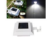 3 LED Solar Sun Powered Stair Fence Garden Gutter Security Lamp Waterproof Light