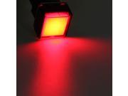 16mm 12V DC Push Button Self Reset Switch Square LED Light Momentary Latching Red