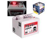 ABS plastic Skull Automatic Steal Save Money Coin Box Piggy Bank Pot Storage Case Kids Child Gifts