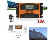 10A PWM LCD Solar Panel Battery Regulator Charge Controller 12 24V IP32