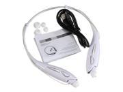 Bluetooth 4.0 Wireless Headset Stereo Headphone Earphone for Tablet iPhone 6s white