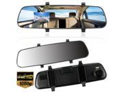 2.7 inch 1080P HD LCD DVR Car Camera Dash Cam Video Recorder Rearview Mirror