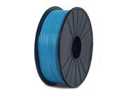 BuMat USA PLA Light Blue 1.75mm 1.5 lb Elite Filament for FlashForge Dreamer Dremel Idea Builder 3D Printer DPLALB E