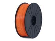 BuMat USA PLA Orange 1.75mm 1.5 lb Elite Filament for FlashForge Dreamer Dremel Idea Builder 3D Printer DPLAOR E