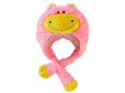 My Pillow Pets Premium Plush Hat Neonz Neon Pink/Yellow 