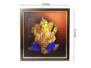 Mangalmurti  Ganesha Canvas Painting By Returnfavors