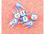 100 vertical Resistors Each 10 10 kinds Blue White Adjustable Resistor bagance