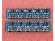 10pcs Mini USB Lithium Battery Charging Board Battery Charger module 5V 1A