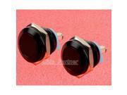 2pcs 16mm Start Horn Button Momentary Stainless Steel Metal Push Button Switch B