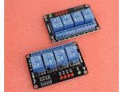 2pcs 4 Channel 5V Relay Module four channel For 51 PIC AVR MSP430 Raspberry pi