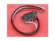 DC 0 To 10A Yellow LED Panel Meter Mini Digital Ammeter DC 0 10A