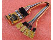 Four Channel Infrared Detection Tracing Photoelectric Sensor Tracking Module