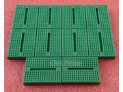 10pcs Solderless Prototype Breadboard 170 Tie points for Arduino Shield Green