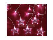 White 3W 220V 60PCS Strip Light Star LED Decoration Cascadable for Christmas