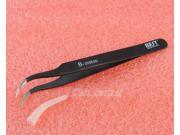 Non magnetic Antistatic Curved Tip Tweezer BST 205ESD
