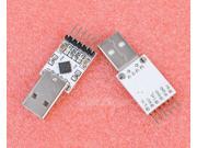 2pcs CP2102 USB 2.0 to TTL UART 6PIN Serial Converter CP2102 Module STC PRGMR