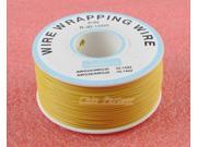 Yellow 300m 0.5mm inner 0.25mm Single strand Copper Wire Tin plated PVC
