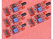 5pcs Flame Sensor IR Infrared Flame Detection Sensor Module for Arduino