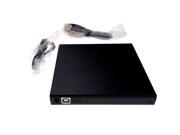 New USB External 6x Blu Ray Player DVD CD Burner PC Laptop Black All Brand