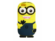Walsoon 3D Cute Cartoon Despicable Me Minion Soft Silicone Case Cover for Apple iphone 6 4.7 Dark Blue 2 Eyes