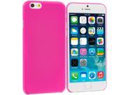 Hot Pink 0.3mm Super Ultra Thin Back Case Cover for Apple iPhone 6 Plus 5.5
