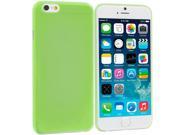 Neon Green 0.3mm Super Ultra Thin Back Case Cover for Apple iPhone 6 Plus 5.5