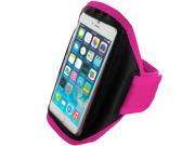 Hot Pink Running Sports Gym Armband for Apple iPhone 6 Plus 5.5