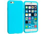 Baby Blue Silicone Soft Skin Rubber Case Cover for Apple iPhone 6 Plus 5.5