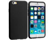 Black Silicone Soft Skin Rubber Case Cover for Apple iPhone 6 Plus 5.5