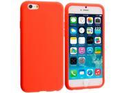 Orange Silicone Soft Skin Rubber Case Cover for Apple iPhone 6 Plus 5.5