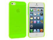 Neon Green Crystal Hard Back Cover Case for Apple iPhone 5 5S