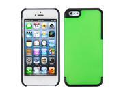 Apple iPhone 5S 5 Hard Dark Green Hard Black MyDual Back Case Cover