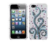 Apple iPhone 5S 5 Frosty Diamante Protector Case Cover