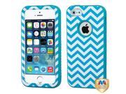 Apple iPhone 5S 5 Blue Wave Tropical Teal VERGE Hybrid Case Cover