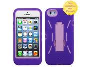 Apple iPhone 5S 5 Pink Purple Symbiosis Stand Protector Case Cover