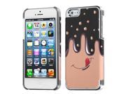 Apple iPhone 5S 5 Fudge Delight Silver Plating MyDual Back Case Cover