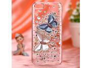 Apple iPhone 5S 5 Butterfly Lovers Crystal 3D Diamante Back Case Cover