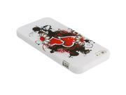 Red Hearts TPU Design Soft Case Cover for Apple iPhone 5 5S