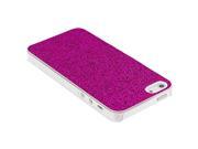 Hot Pink Glitter Case Cover for Apple iPhone 5 5S