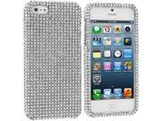 Silver Bling Rhinestone Case Cover for Apple iPhone 5 5S