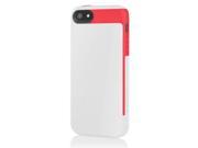 Incipio iPhone 5 5S Faxion Case White Red