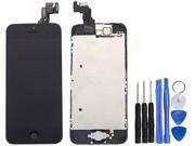 Replacement Touch Screen Digitizer LCD Display LCD Shield Plate Spares Parts for iPhone 5C Black Free Repair Tool Kits