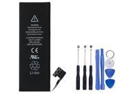 Replacement 1560mAh 3.8V Li Ion Battery With Tools Kit for Model iPhone 5S GSM CDMA A1533 A1457 A1453