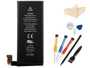 Replacement 1420mAh 3.7V Li Ion Battery With High End Repair Kit for iPhone 4 GSM CDMA A1332 A1349