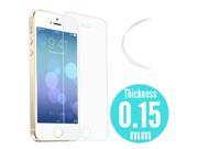 0.15mm 9h Ultra Slim Tempered Glass Screen Protector For iPhone 5 5s