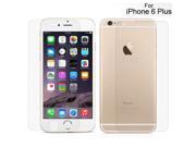 Professional Front and Back Clear Screen Protector Guard for iPhone 6 Plus