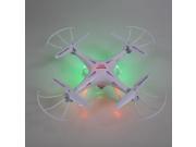 2.4G 4CH 6-Axis Gyro R/C Quadcopter RTF Drone with HD 2.0MP Camera Throwing Flight Headless Mode and 3D Eversion - White